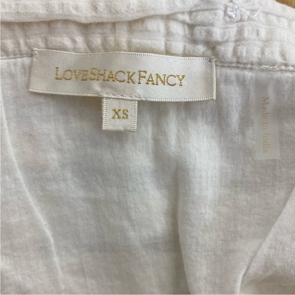 LoveShackFancy White mini skirt - Picture 7 of 7